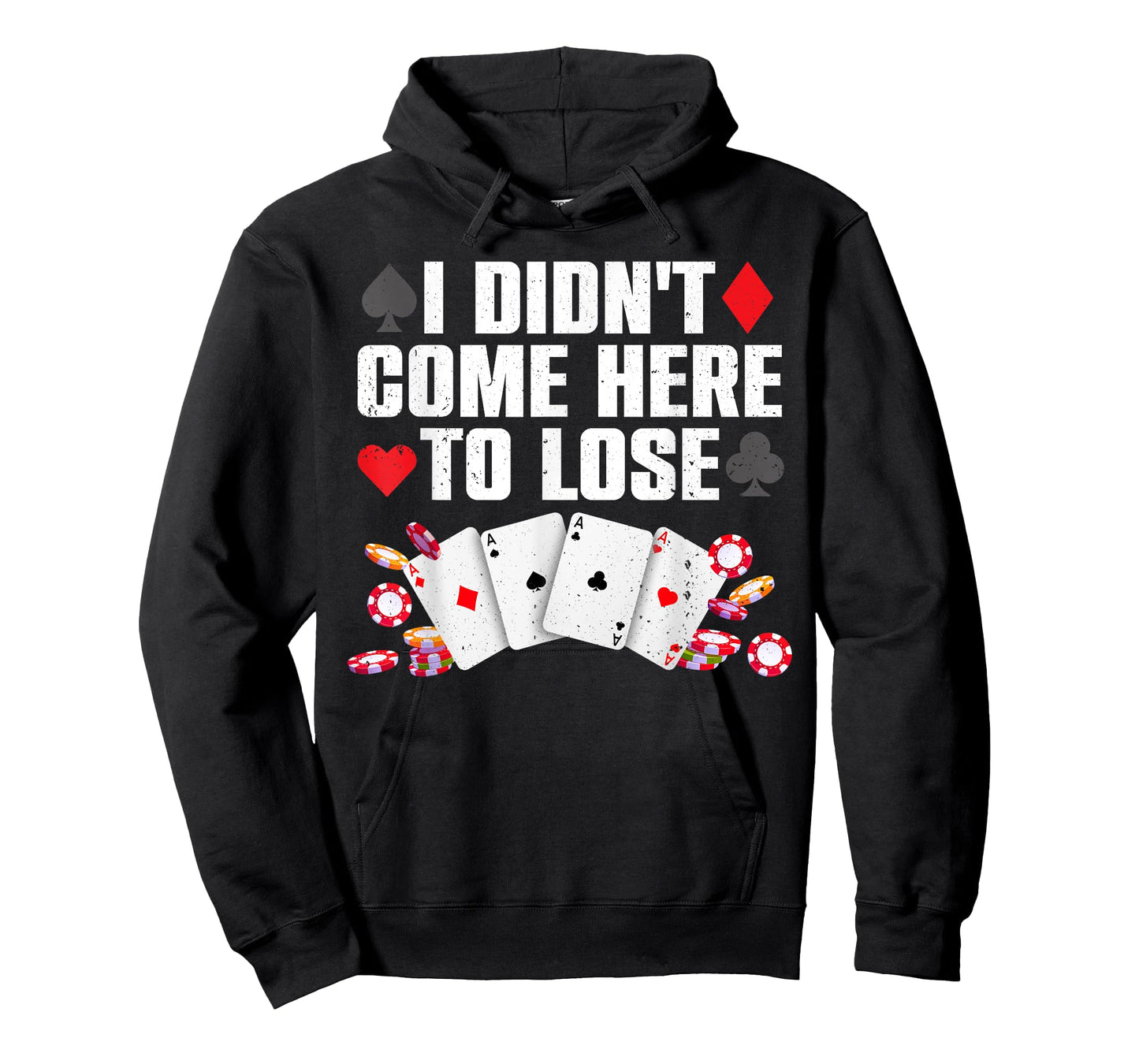 Cool Poker Player Art For Men Women Casino Lover Gamblers T-Shirt