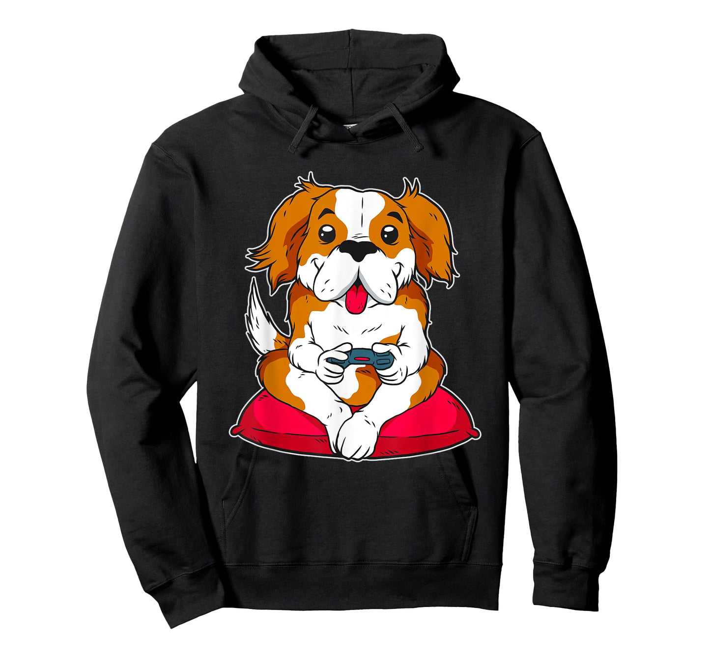 Cute Gamer Dog Gaming T-Shirt for Men Women