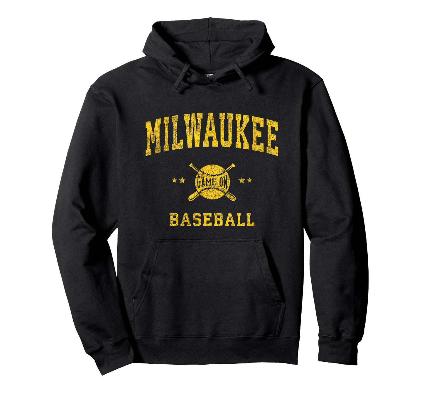 Milwaukee Vintage Baseball Throwback Retro Design T-Shirt