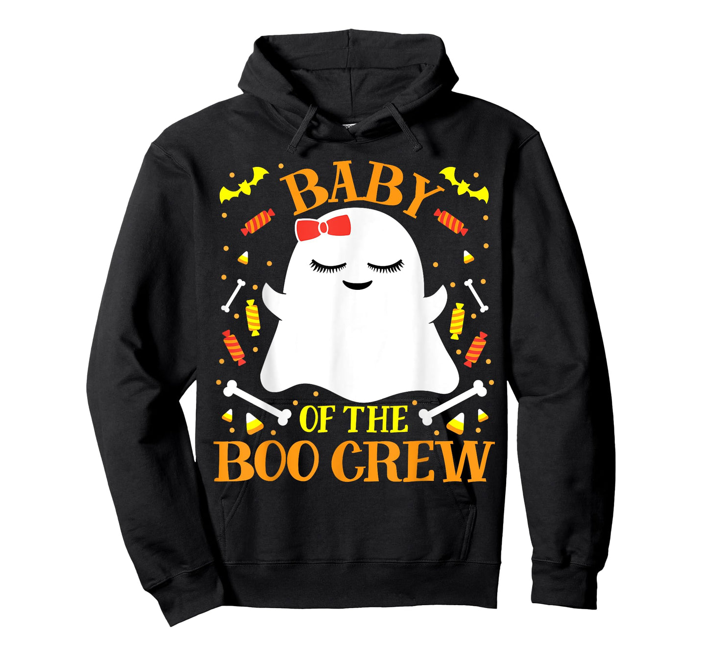 Baby Boo Crew Ghost Matching Family Set Cute Girls Halloween T-Shirt