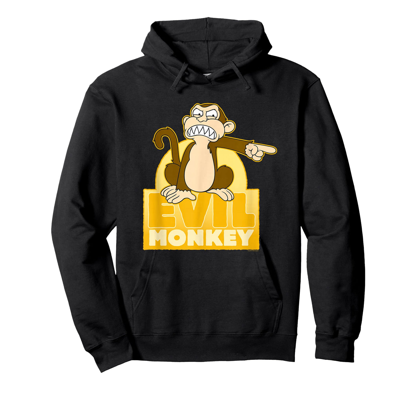 Family Guy Evil Monkey Pointing Cartoon T-Shirt