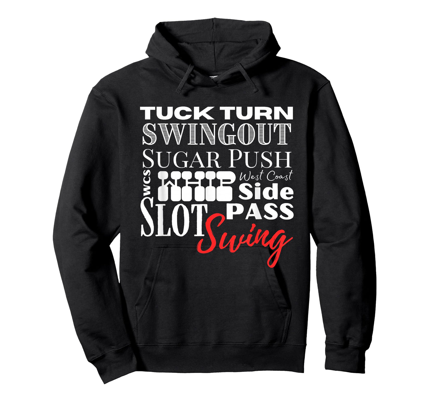 West Coast Swing Dance WCS Dancing Terms Dancer Ballroom T-Shirt