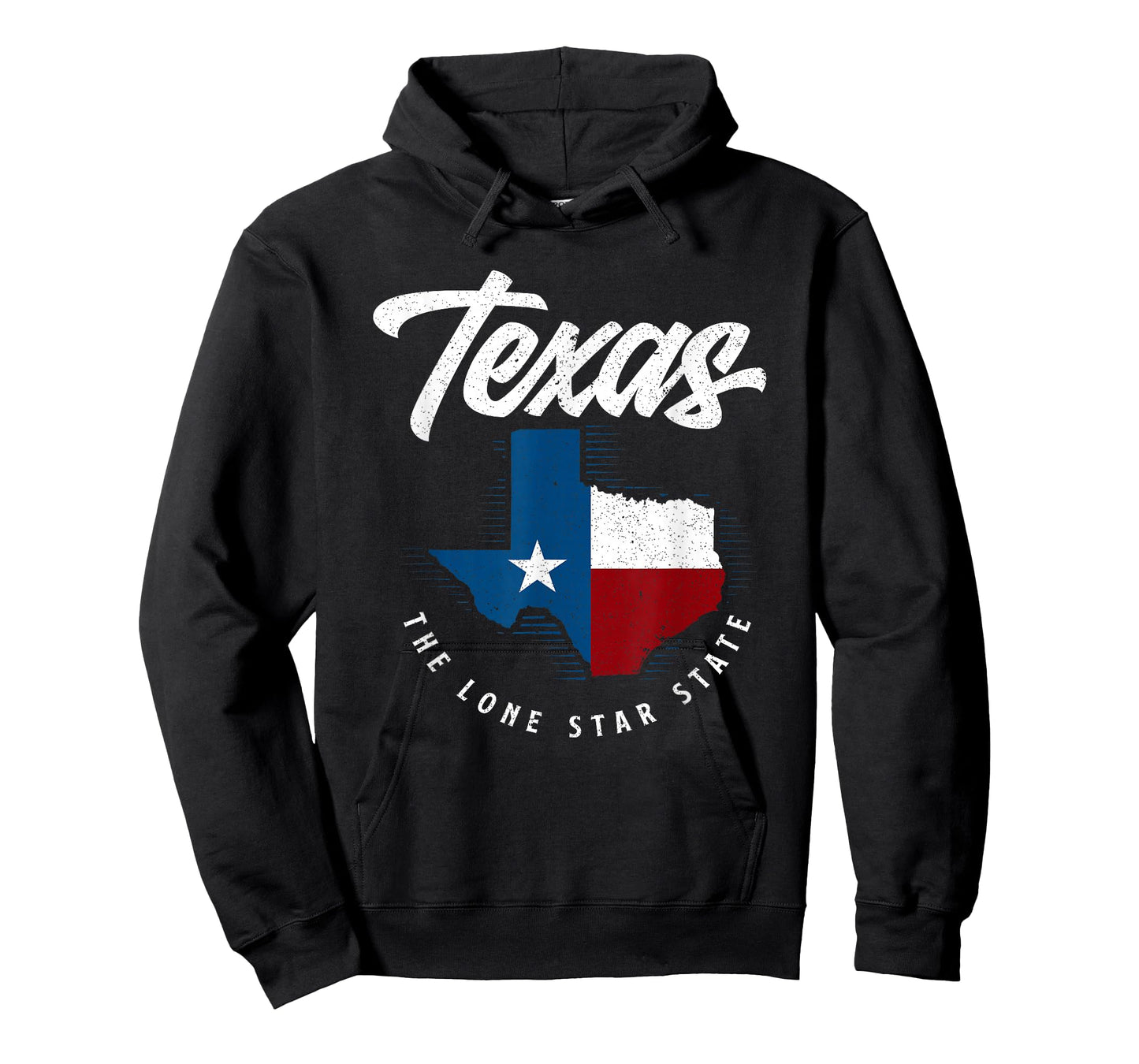 Texas The Lone Star State - Texas Map T-Shirt