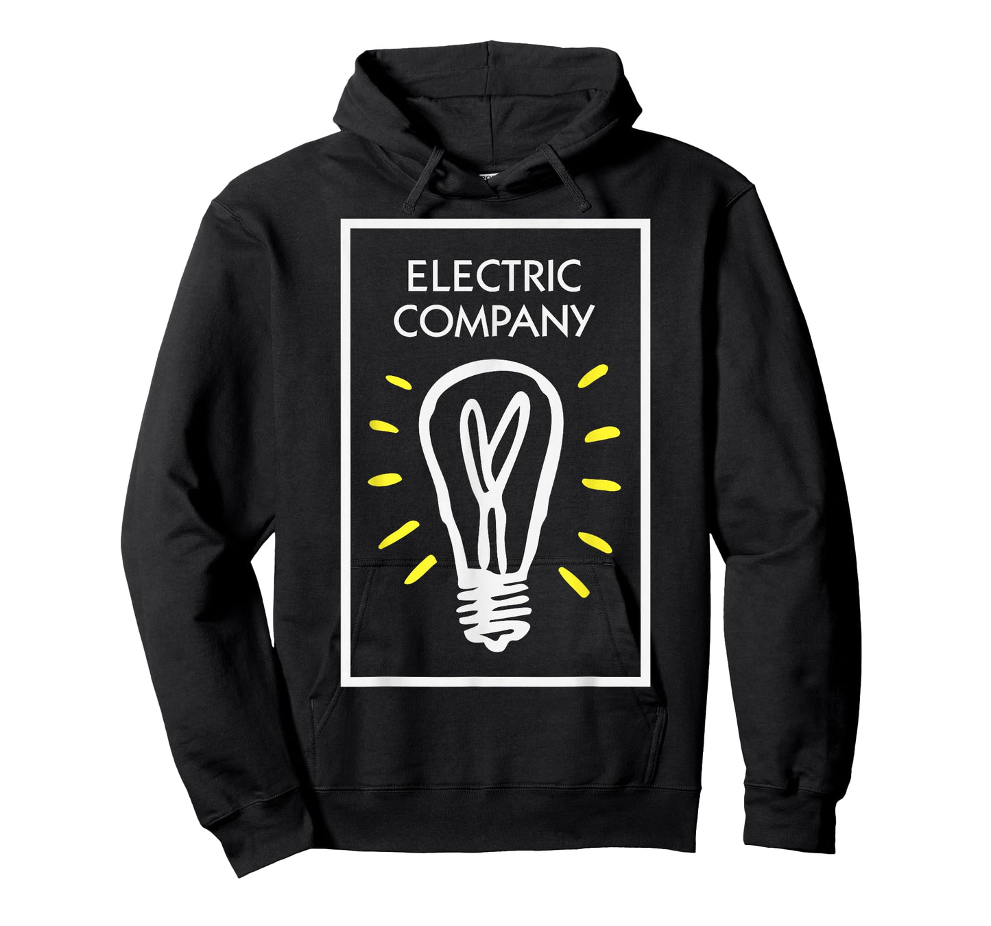 Monopoly Electric Company Icon Boxed Up Logo T-Shirt