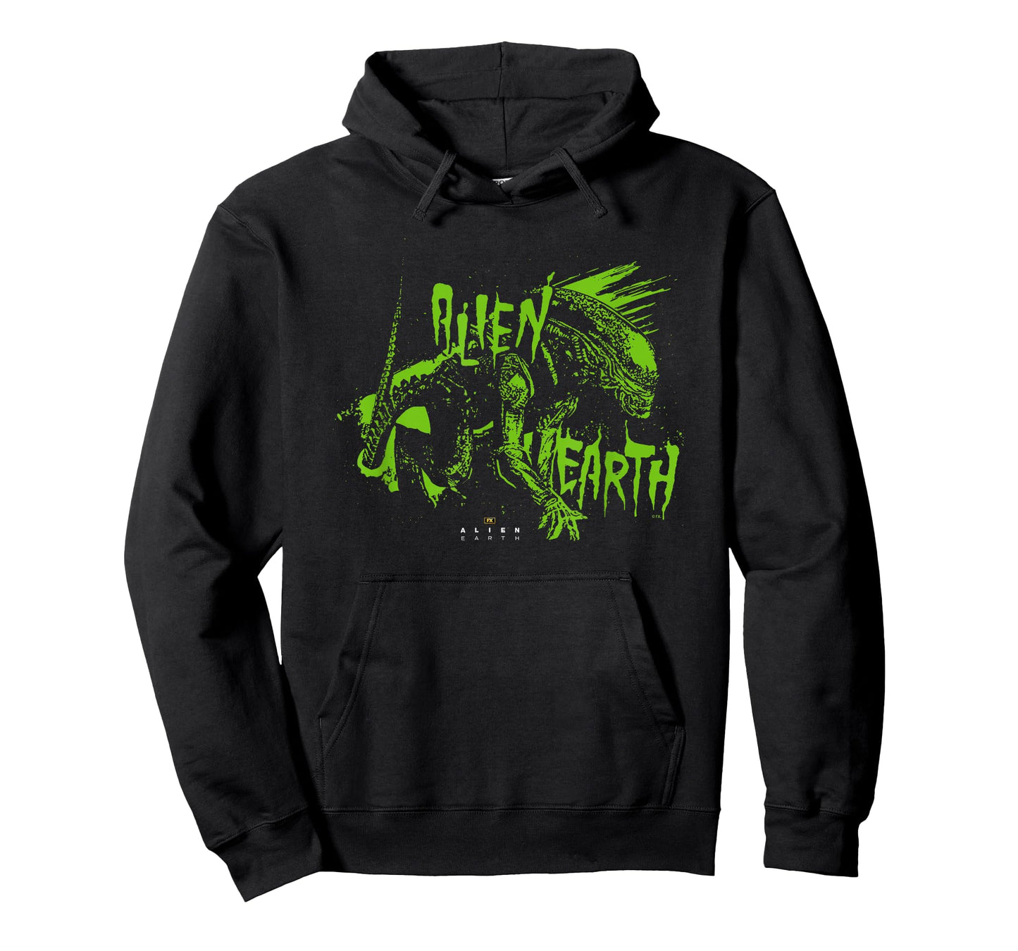 Alien: Earth Xenomorph XX121 Neon Distressed Style T-Shirt