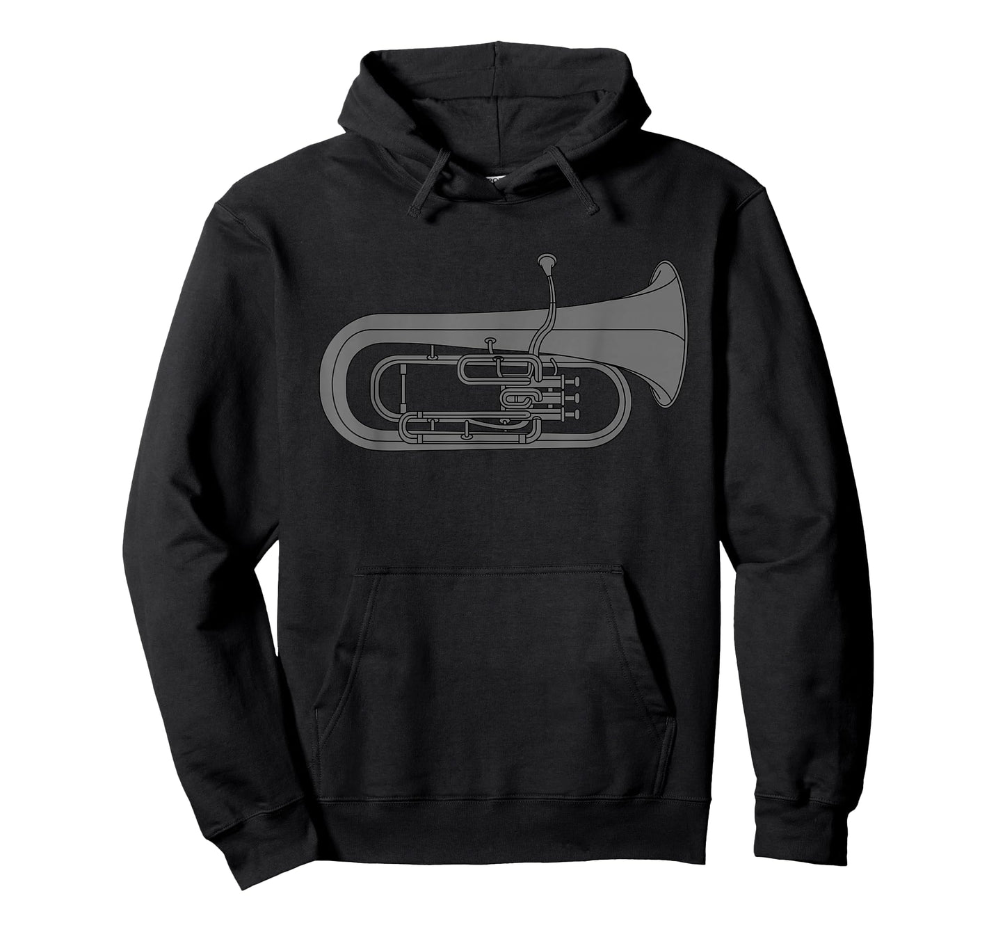 Funny Euphonium Player Marching Band Baritone Tuba Men Gift T-Shirt