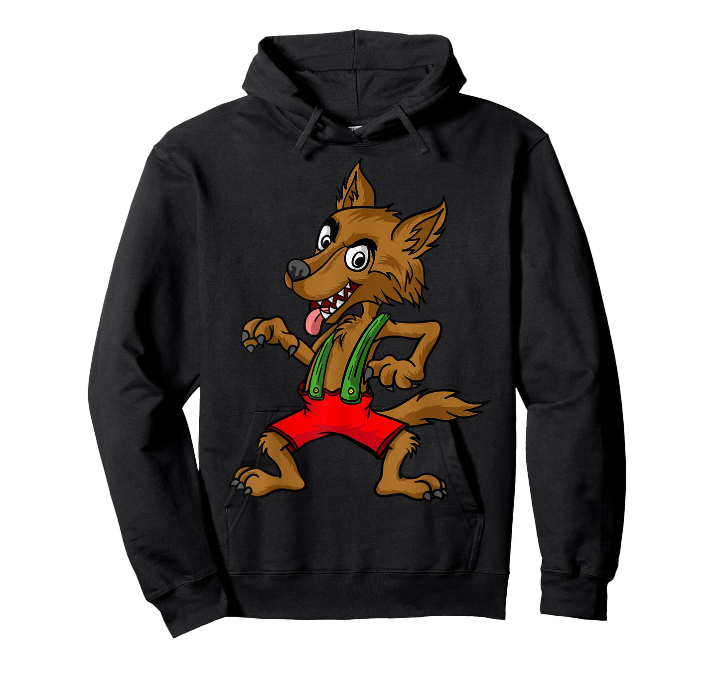 Three Pigs Lazy Halloween Costume - Bad Wolf T-Shirt