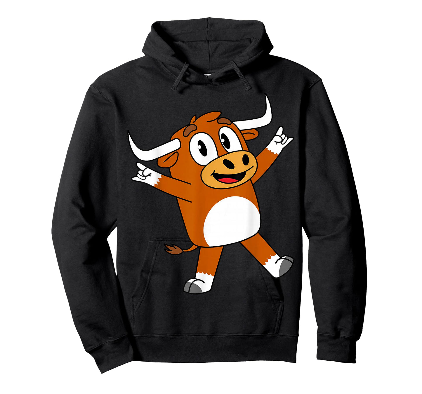 Funny Cartoon Bull for Youth Toddler Kids Boys Girls T-Shirt