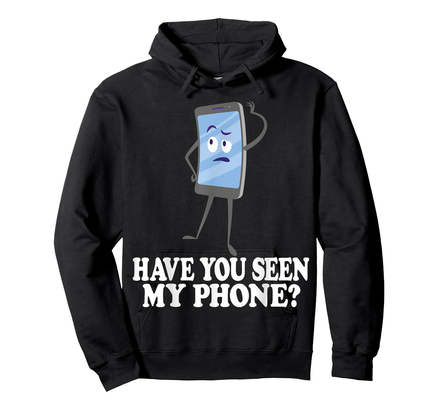 Have You Seen My Phone? Tech Humor Cartoon Design T-Shirt