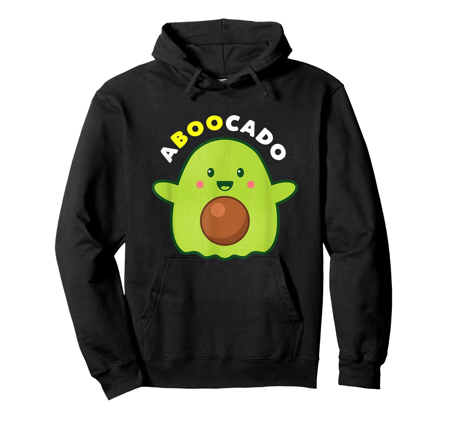 Cute Avocado Ghost A-Boo-Cado Halloween Costume T-Shirt
