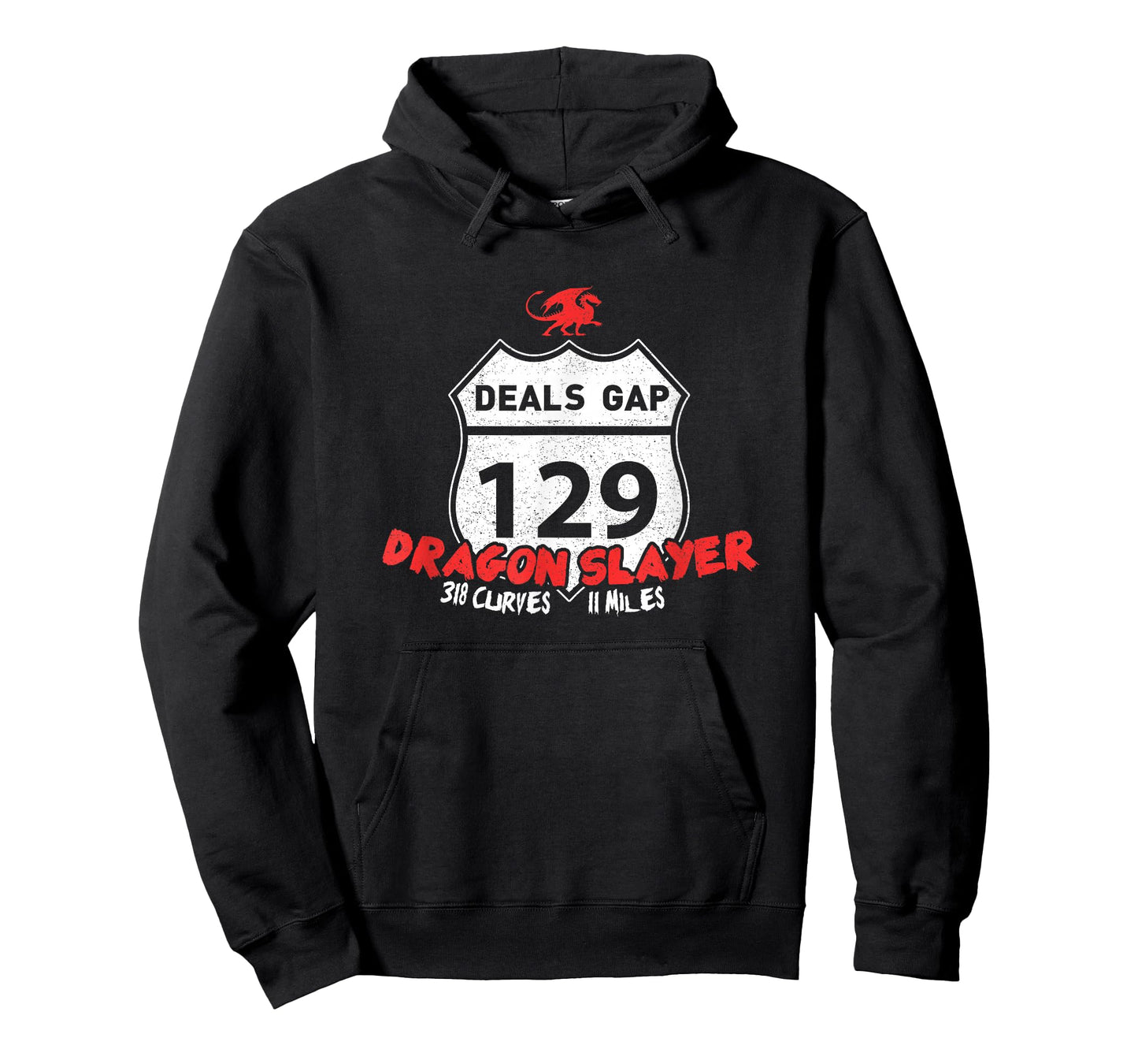 Tail of The Dragon US 129 "Dragon Slayer Motorcycle Shirt T-Shirt