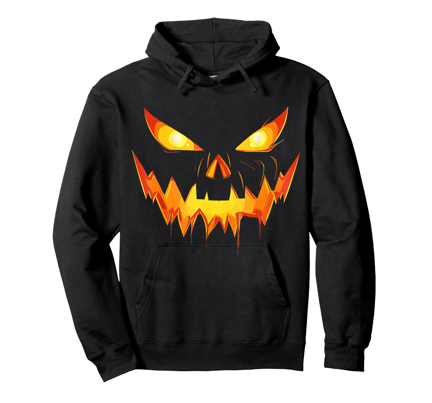Scary Pumpkin Jack O Lantern Face Halloween Men Boys Kids T-Shirt