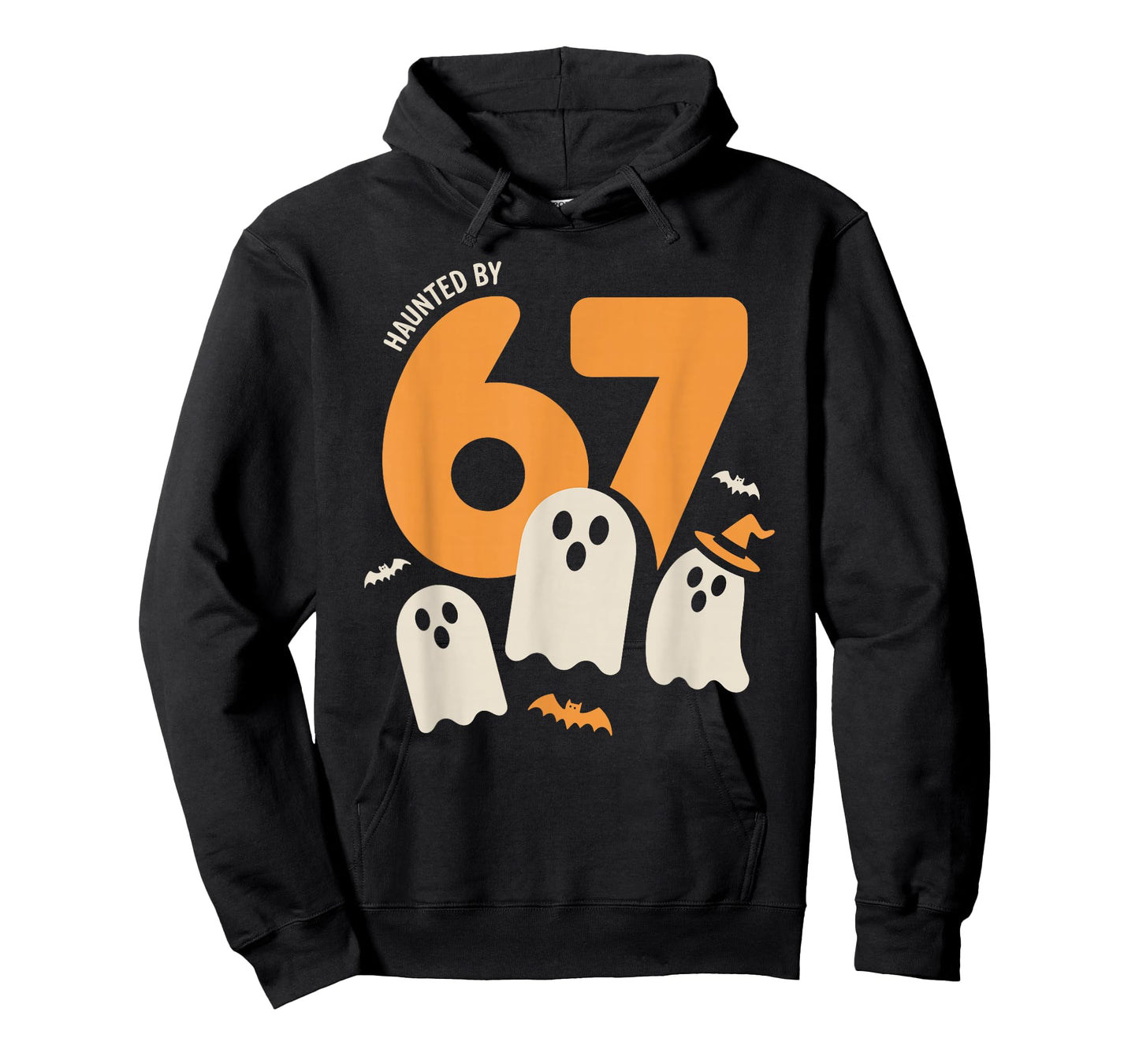 Haunted by 67 Funny Halloween Meme Design T-Shirt