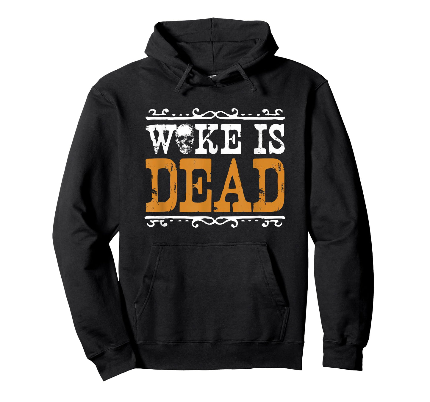 Woke Is Dead Go Woke Go Broke Unwoke Meme T-Shirt