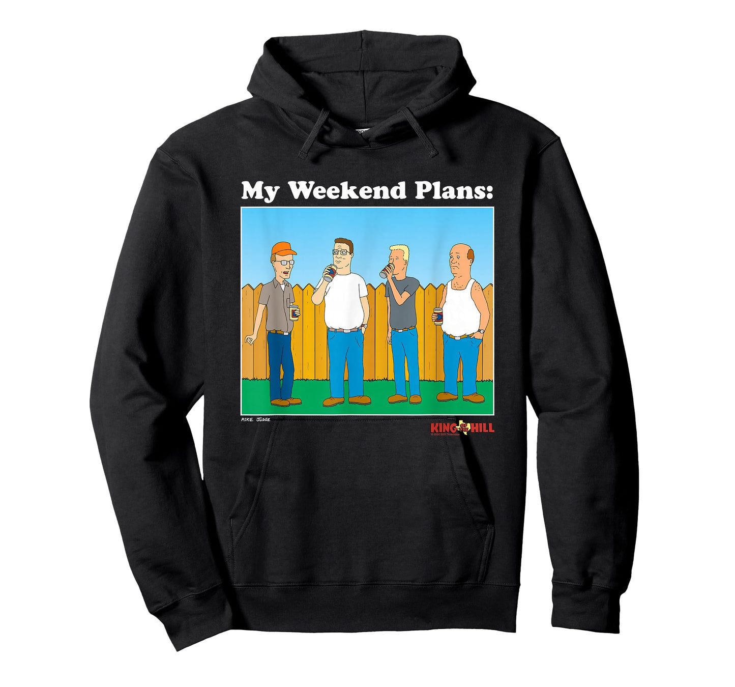 King Of The Hill My Weekend Plans Group Shot T-Shirt