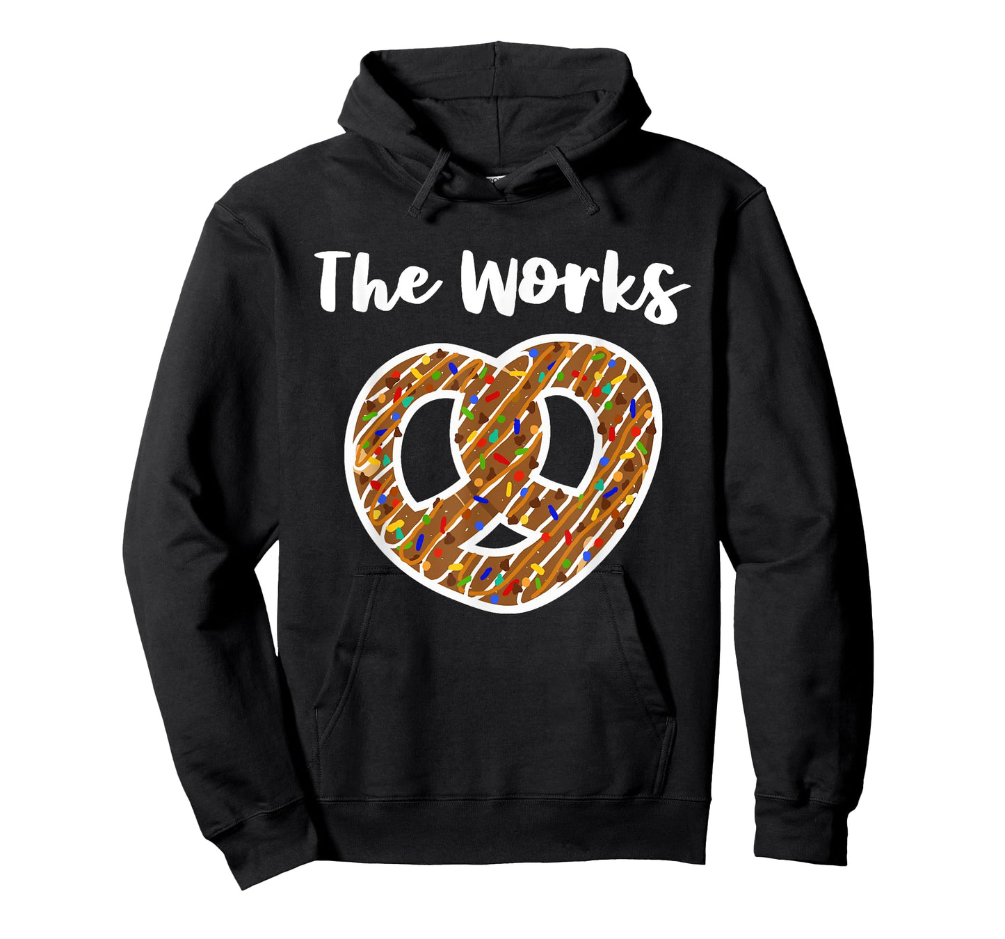 Pretzel The Works Chocolate Covered Sprinkles Everything T-Shirt