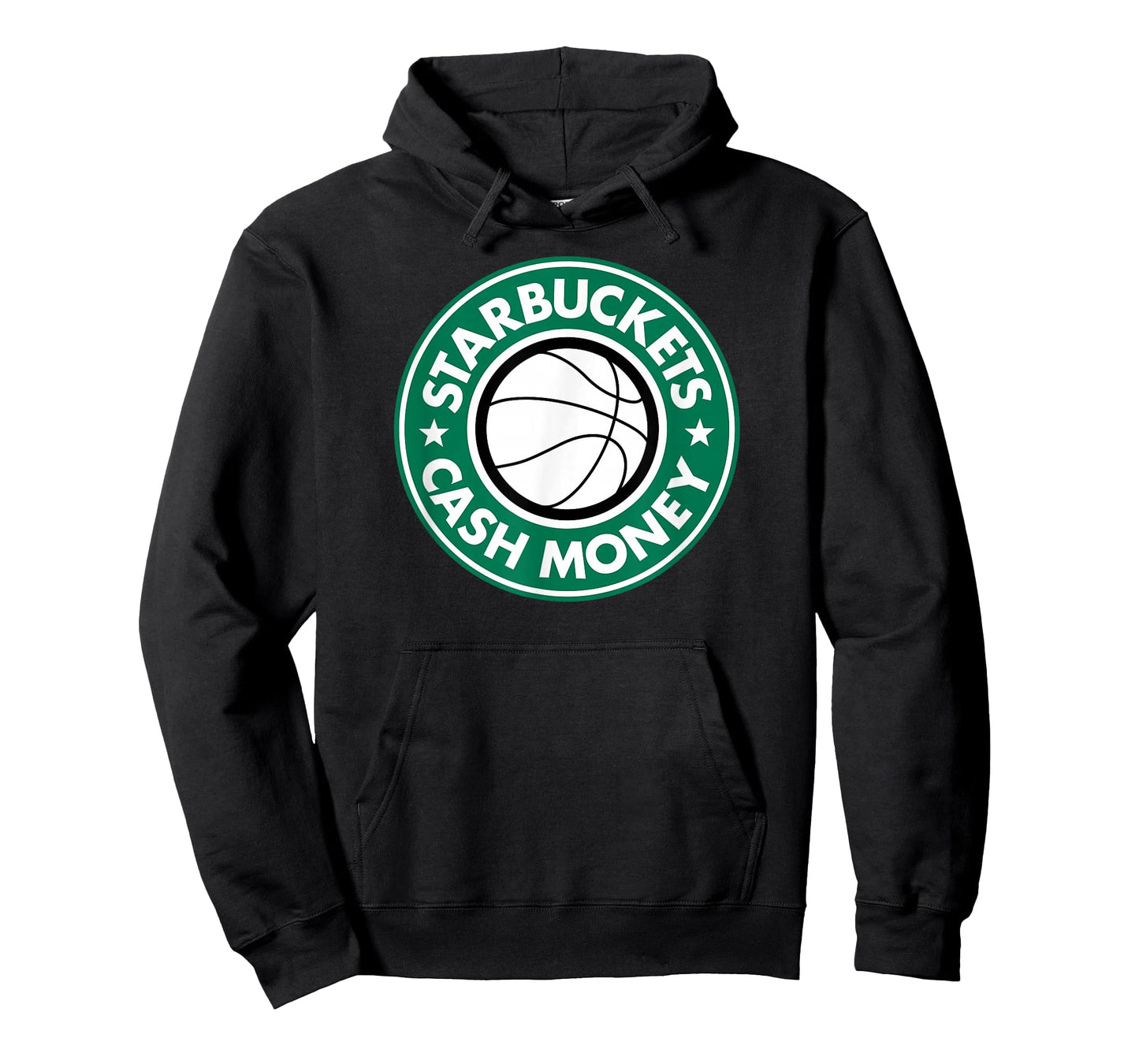 Starbuckets Cash Money Basketball T-Shirt