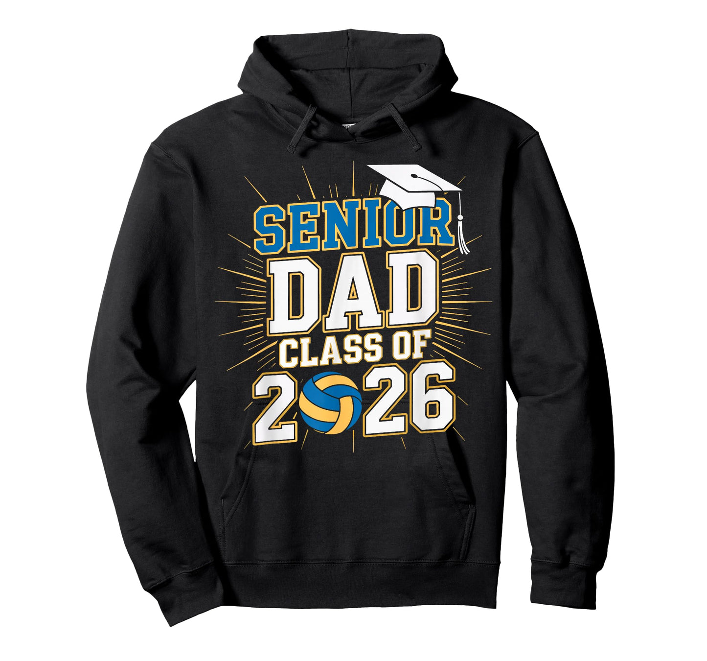 Senior Dad Class of 2026 Graduate Volleyball 2026 Graduation T-Shirt