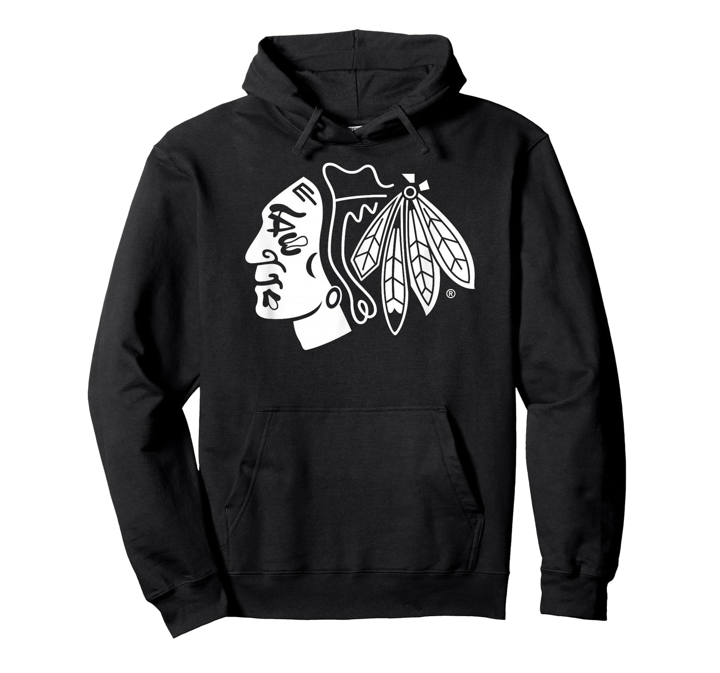 Chicago Blackhawks Two Tone Black NHL Officially Licensed T-Shirt