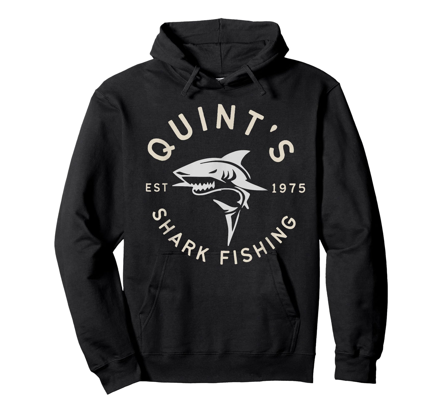 Vintage Quint's Shark Fishing 1975 Retro T-Shirt