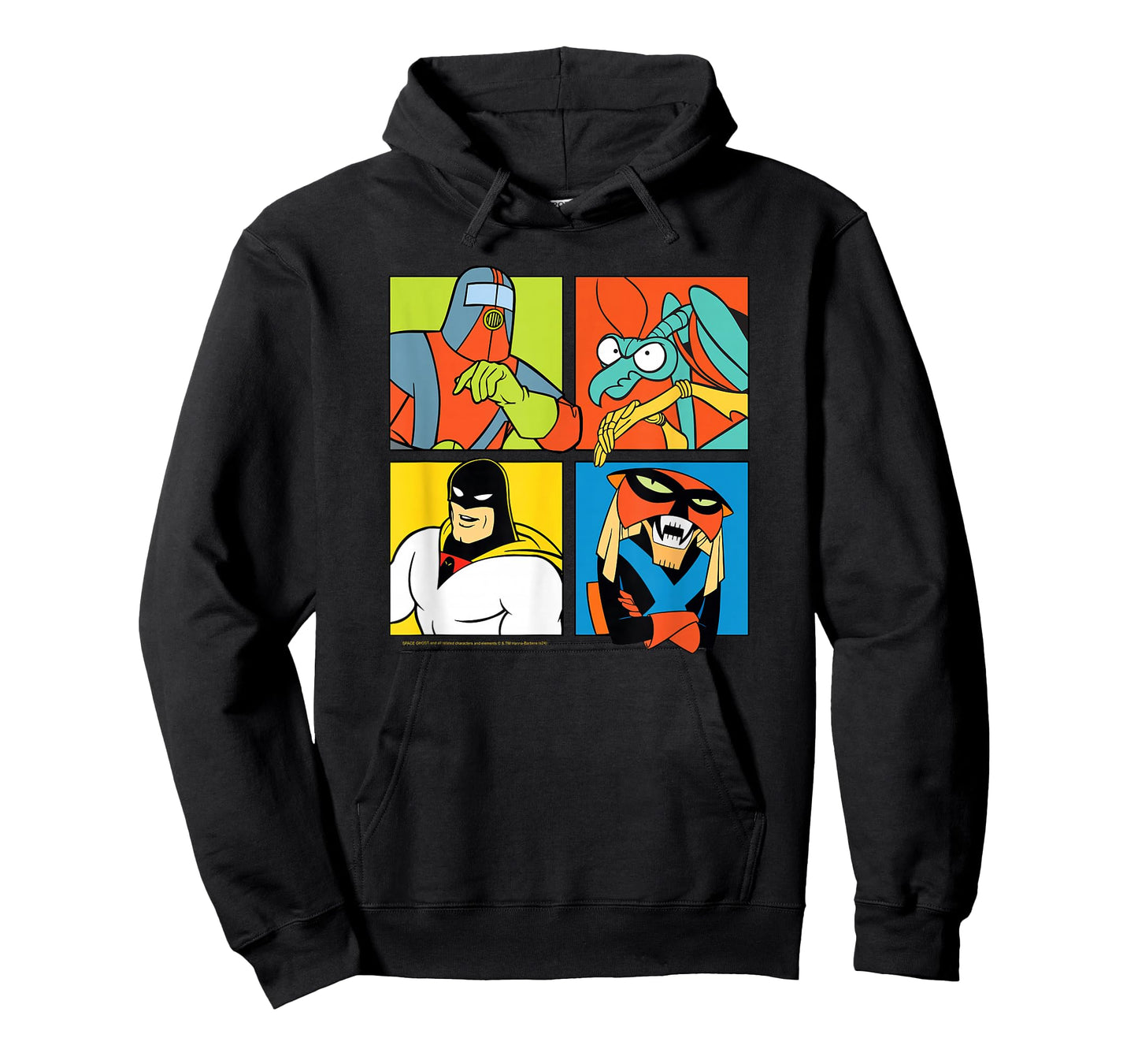 Space Ghost Coast to Coast Hero Villains T-Shirt