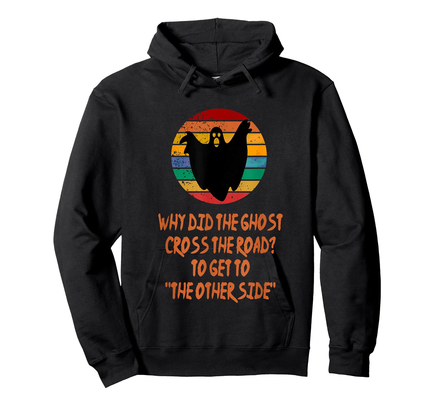 Ghost The Other Side Halloween Kids Puns Jokes Costume Idea T-Shirt
