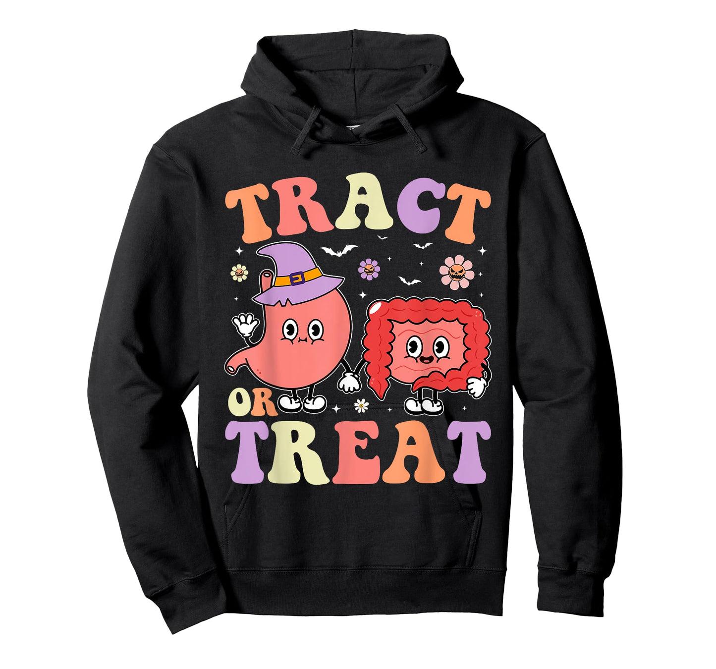 Tract Or Treat Endoscopy Nurse Halloween Cute Gastro Crew T-Shirt