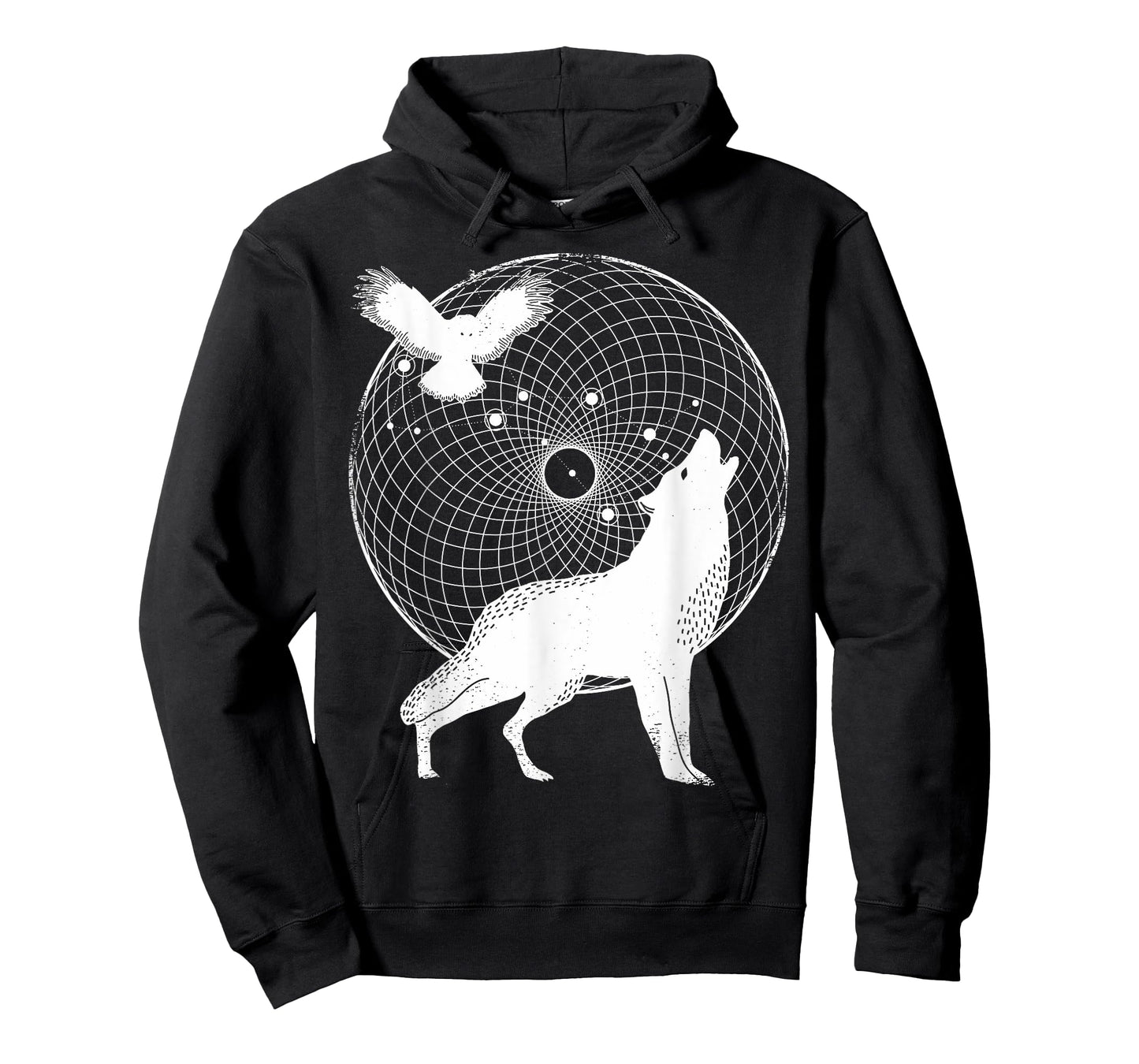 The Dharma Store - Torus Wolf - Sacred Geometry T-Shirt
