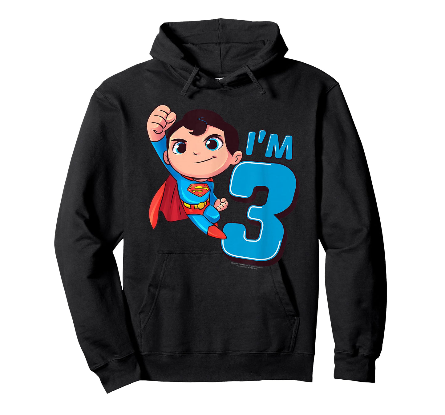 Superman 3rd Birthday Cute I'm 3 T-Shirt