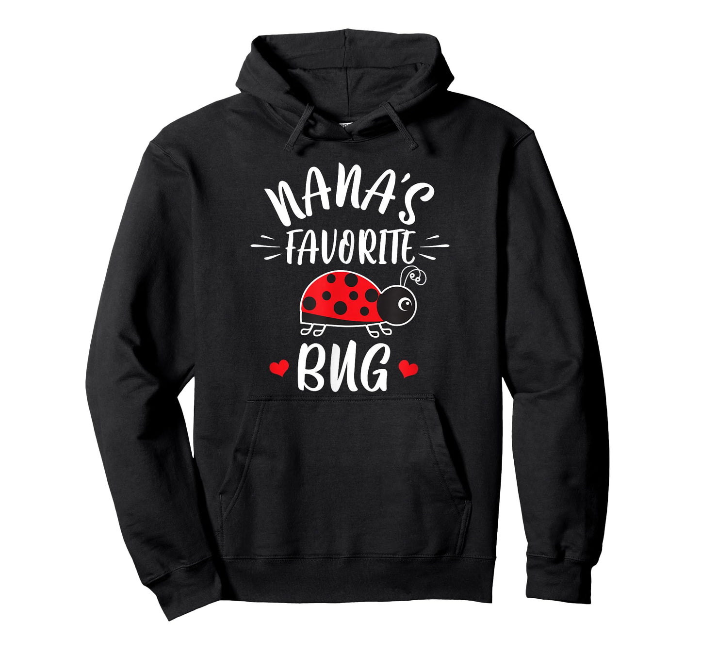 Nana's Favorite Bug For Kids From Nana Grandma Ladybug T-Shirt