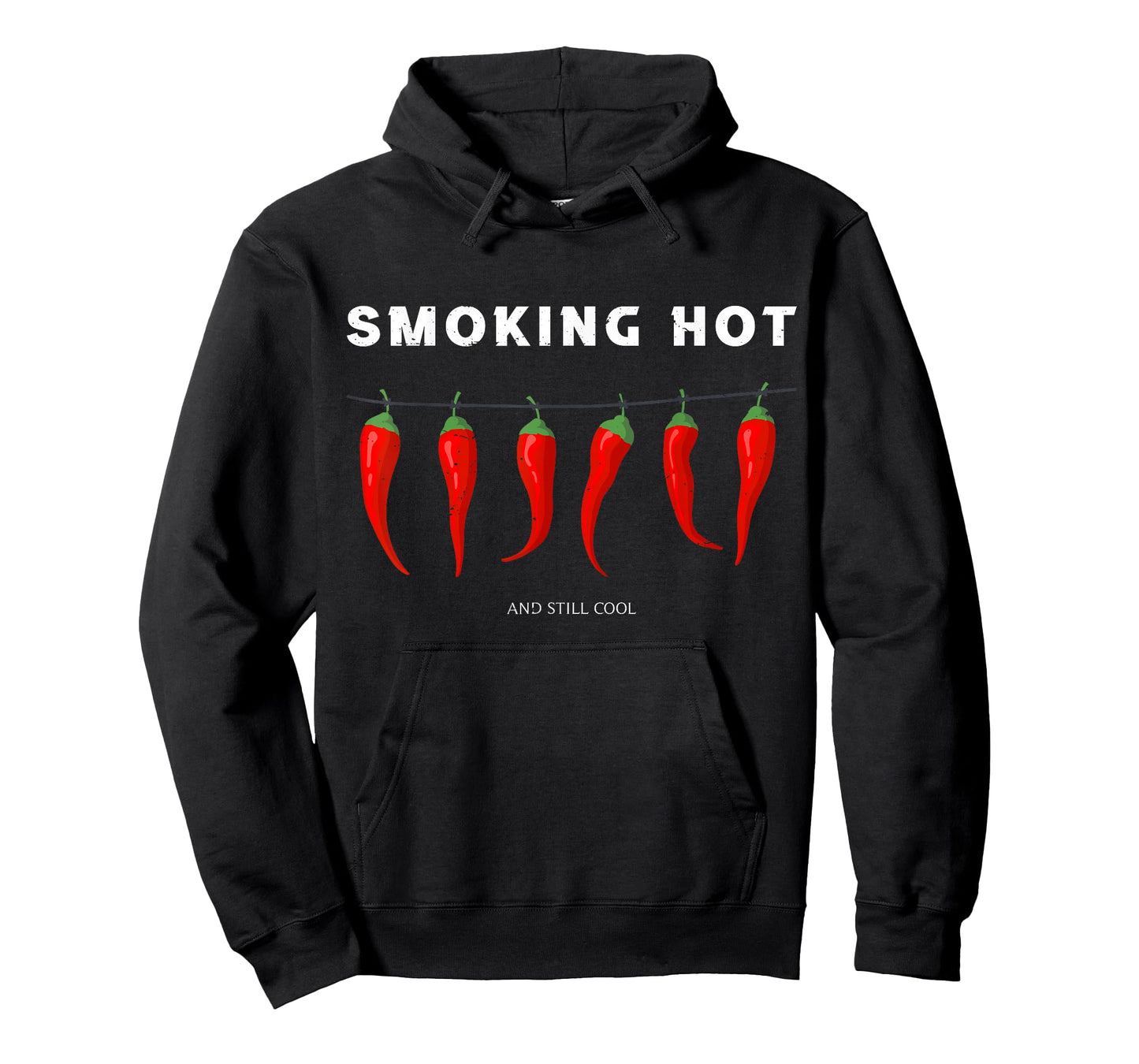 smoking hot and still cool funny hot pepper chili T-Shirt
