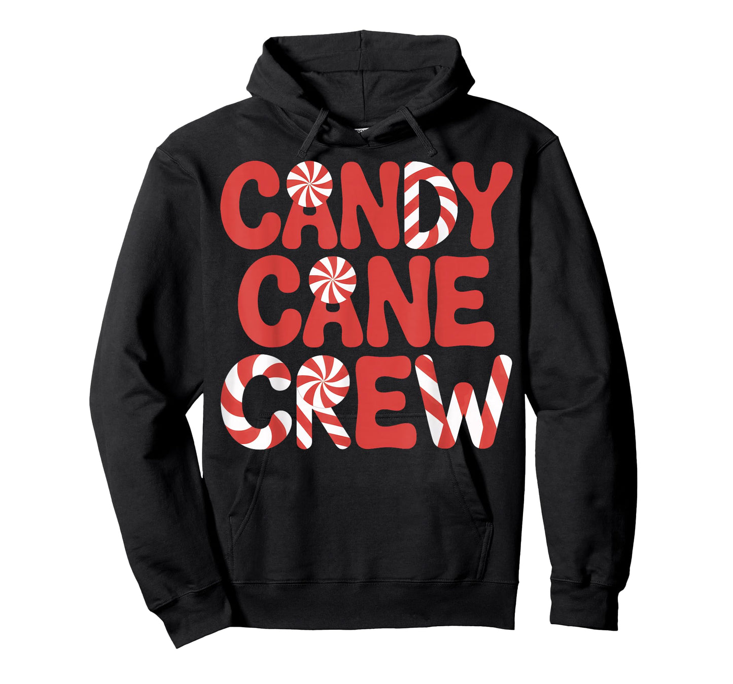 Candy Cane Crew Red White Lovers Group T-Shirt