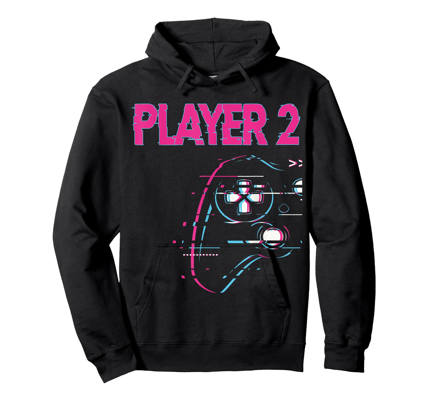Gamer Couple Player 1 Player 2 Controller - Gamer Team T-Shirt