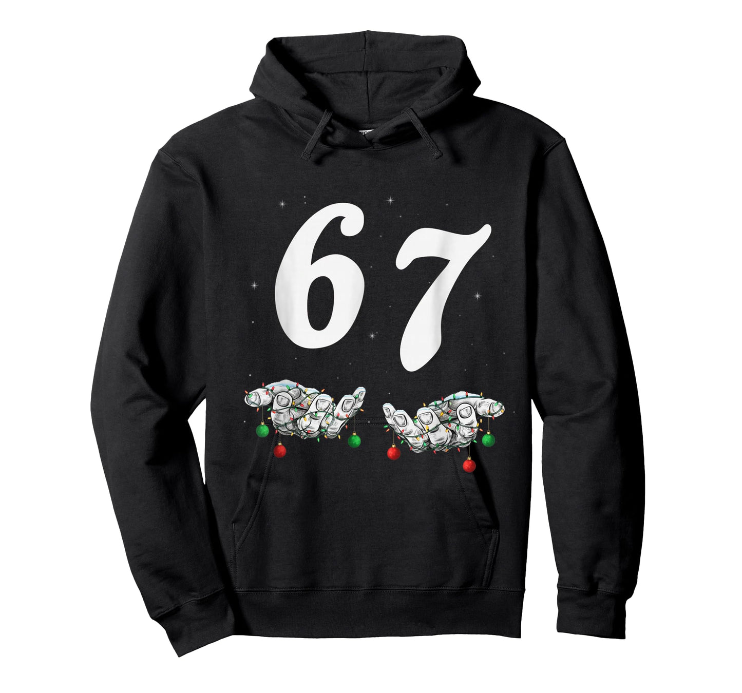Funny Six Seven 67 Meme 67 Christmas Holiday Women Kids Xmas T-Shirt