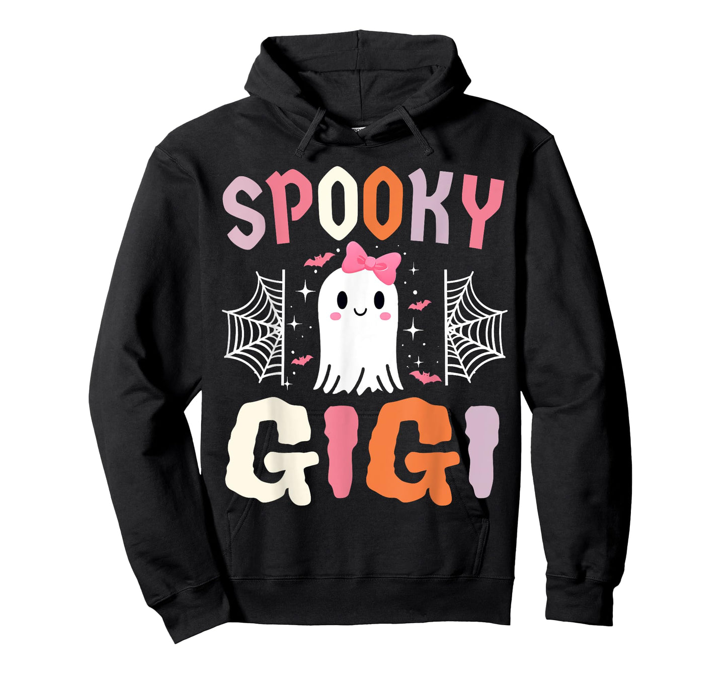 Halloween Spooky Gigi Cute Ghost Costume Women Family Humor T-Shirt