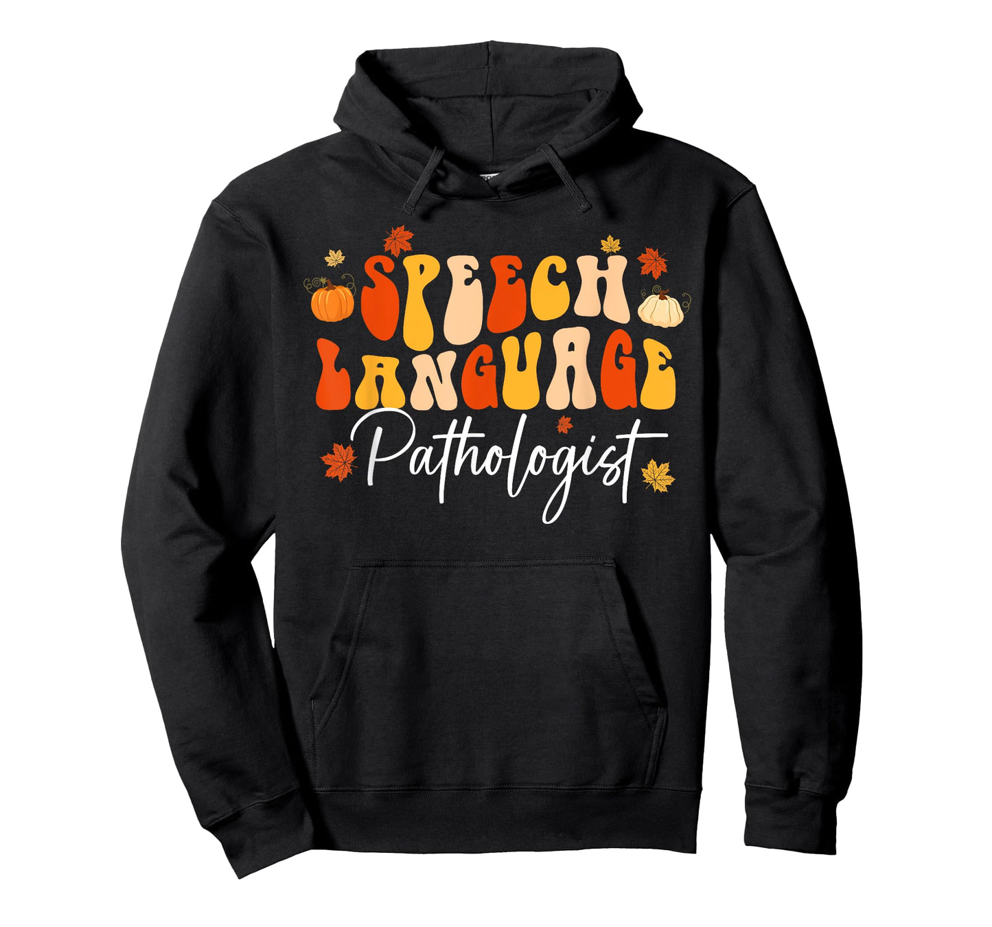 Speech Therapy Speech Language Pathologist Retro Fall Autumn T-Shirt