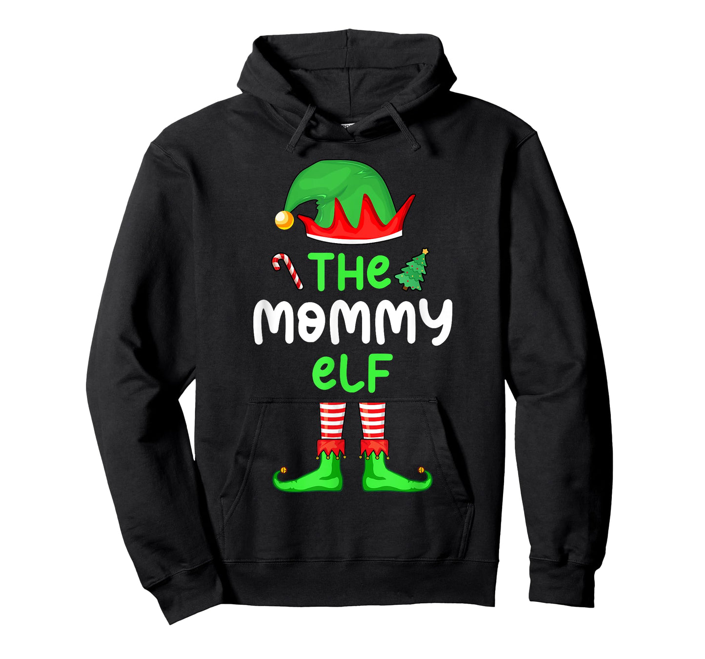 I'm The Mom Elf Christmas Family Matching Pajama Mommy Elf T-Shirt