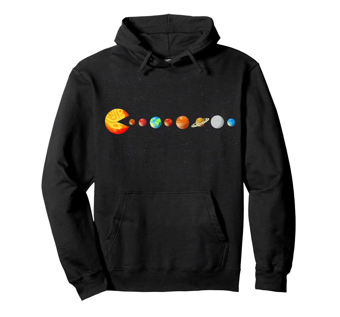 Funny Solar System Teacher Video Games Sun Eating Planets T-Shirt