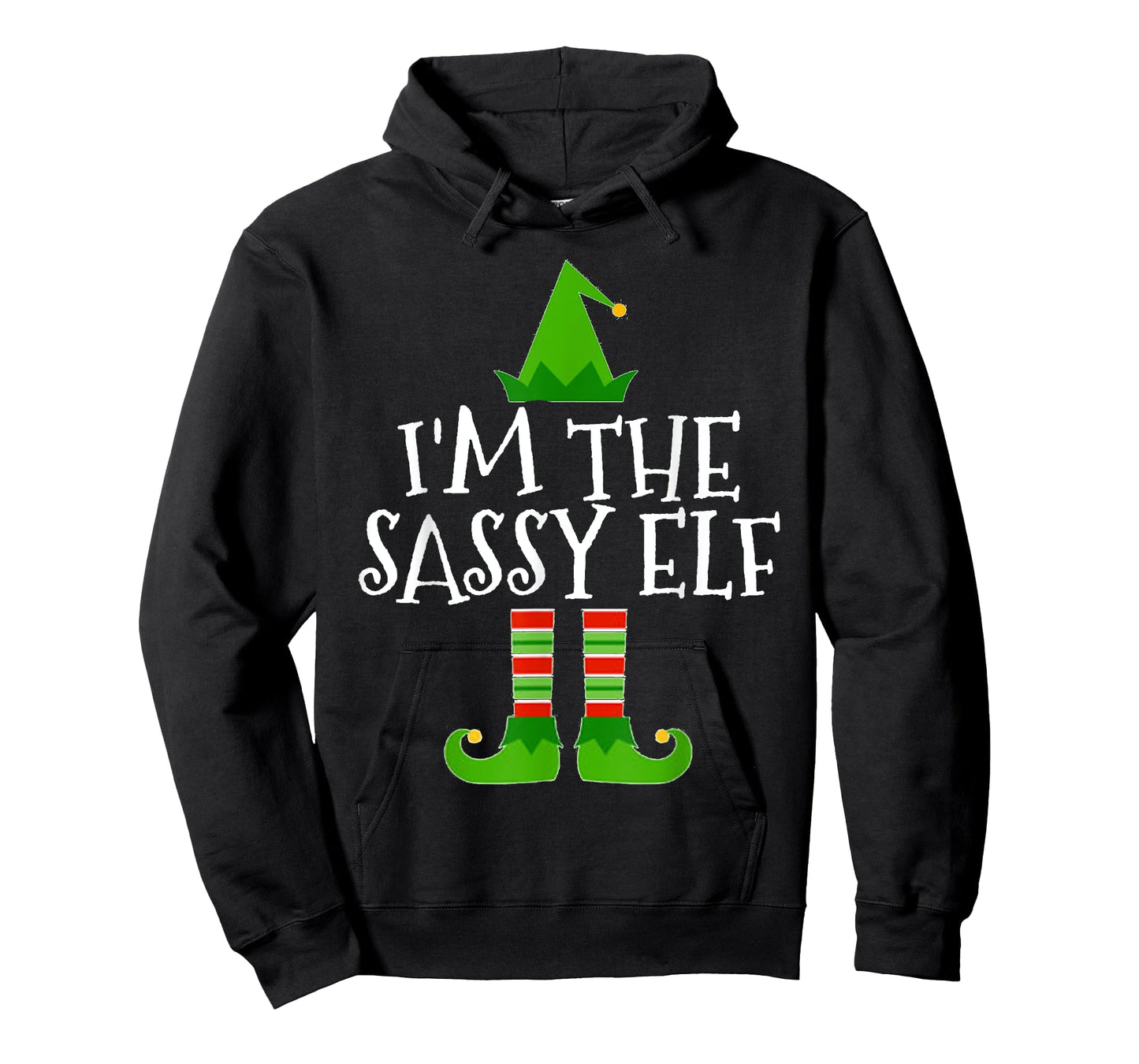 I'm The Sassy Elf Matching Family Group Christmas T Shirt