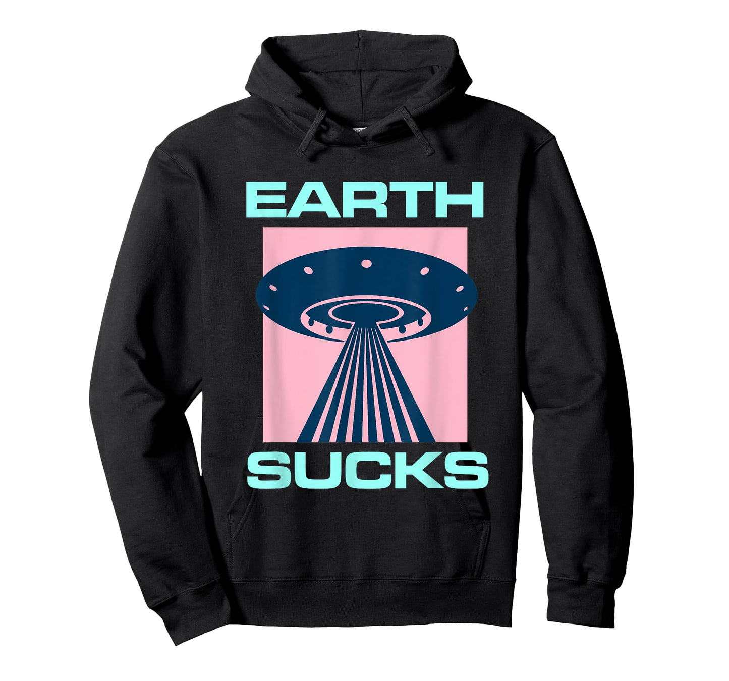 Earth Sucks Alien UFO Geek Planet Nerd Space Star Geeky T-Shirt