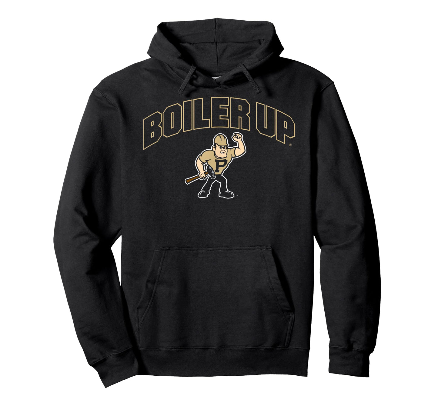 Purdue Boilermakers Pete Arch Black Officially Licensed T-Shirt
