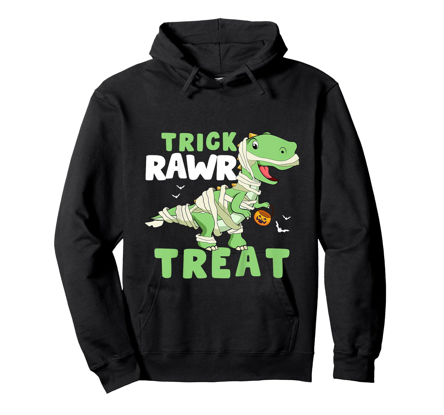 Kids Trick Rawr Treat Halloween Dino Dinosaurus Toddler Boy T-Shirt