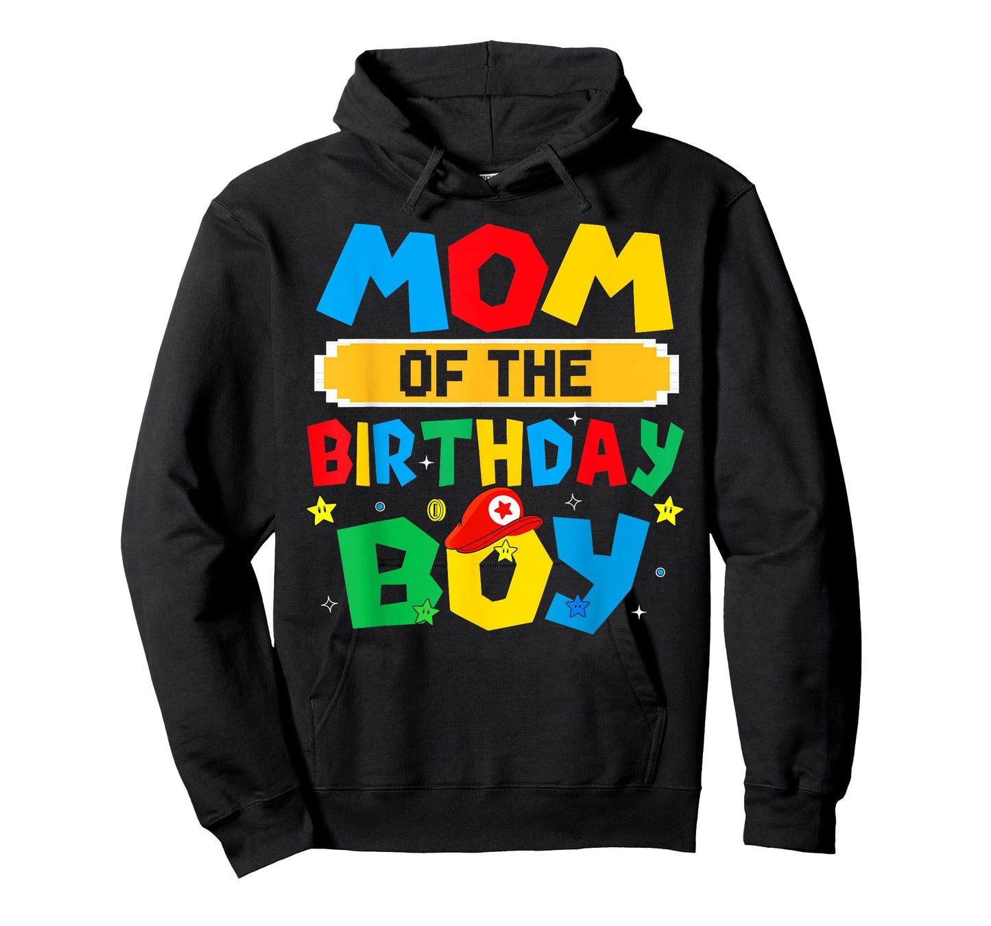 Mom Of The Birthday Boy Game Video Gaming Matching Family T-Shirt
