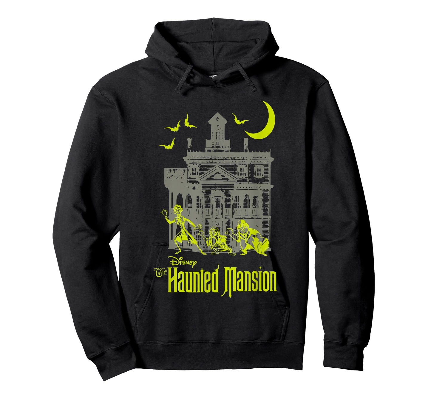 The Haunted Mansion Hitchhiking Ghosts Silhouettes Shot T-Shirt