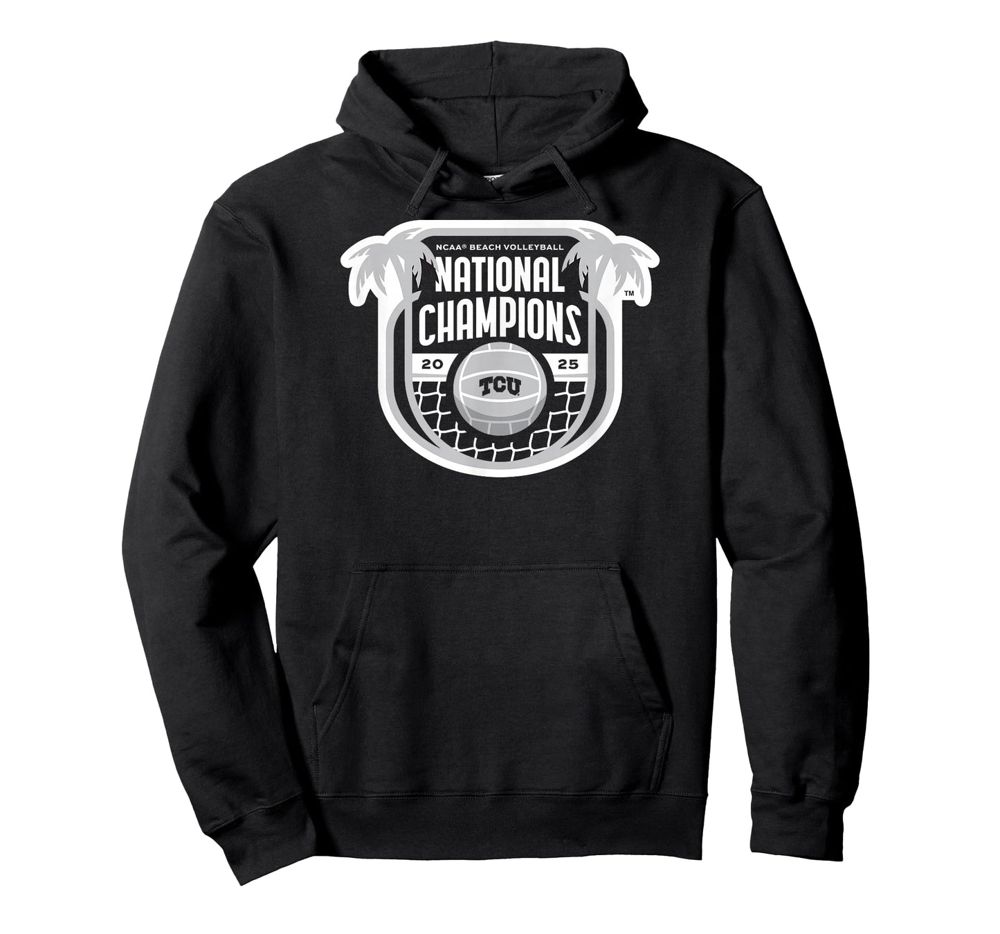 TCU Horned Frogs Beach Volleyball National Champs 2025 T-Shirt
