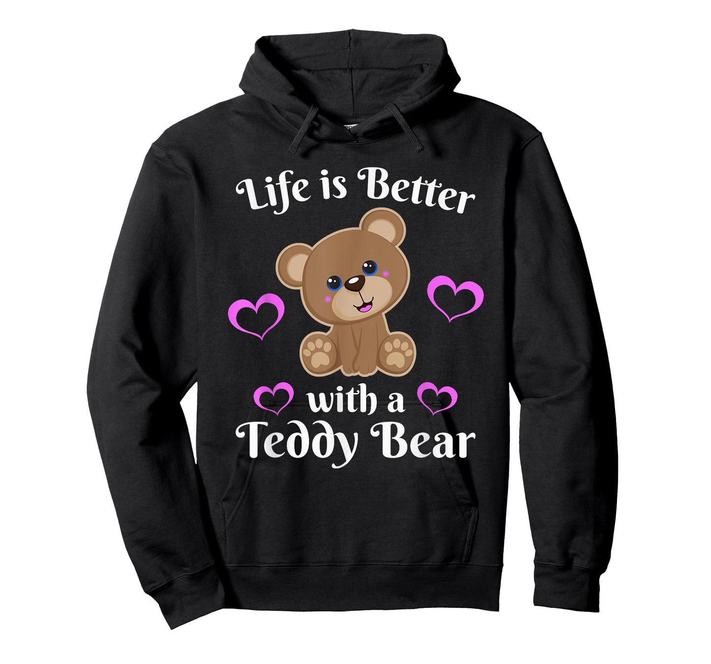 Life is Better With a Teddy Bear Cute Stuffed Animal Lover T-Shirt