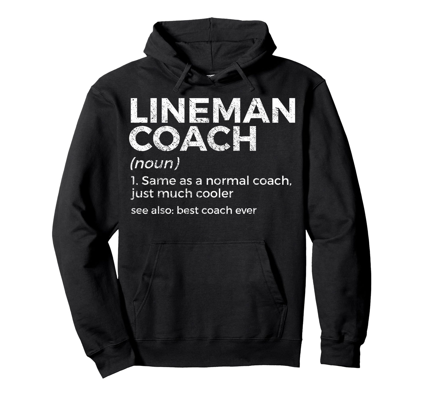 Funny Football Lineman Coach Definition T-Shirt
