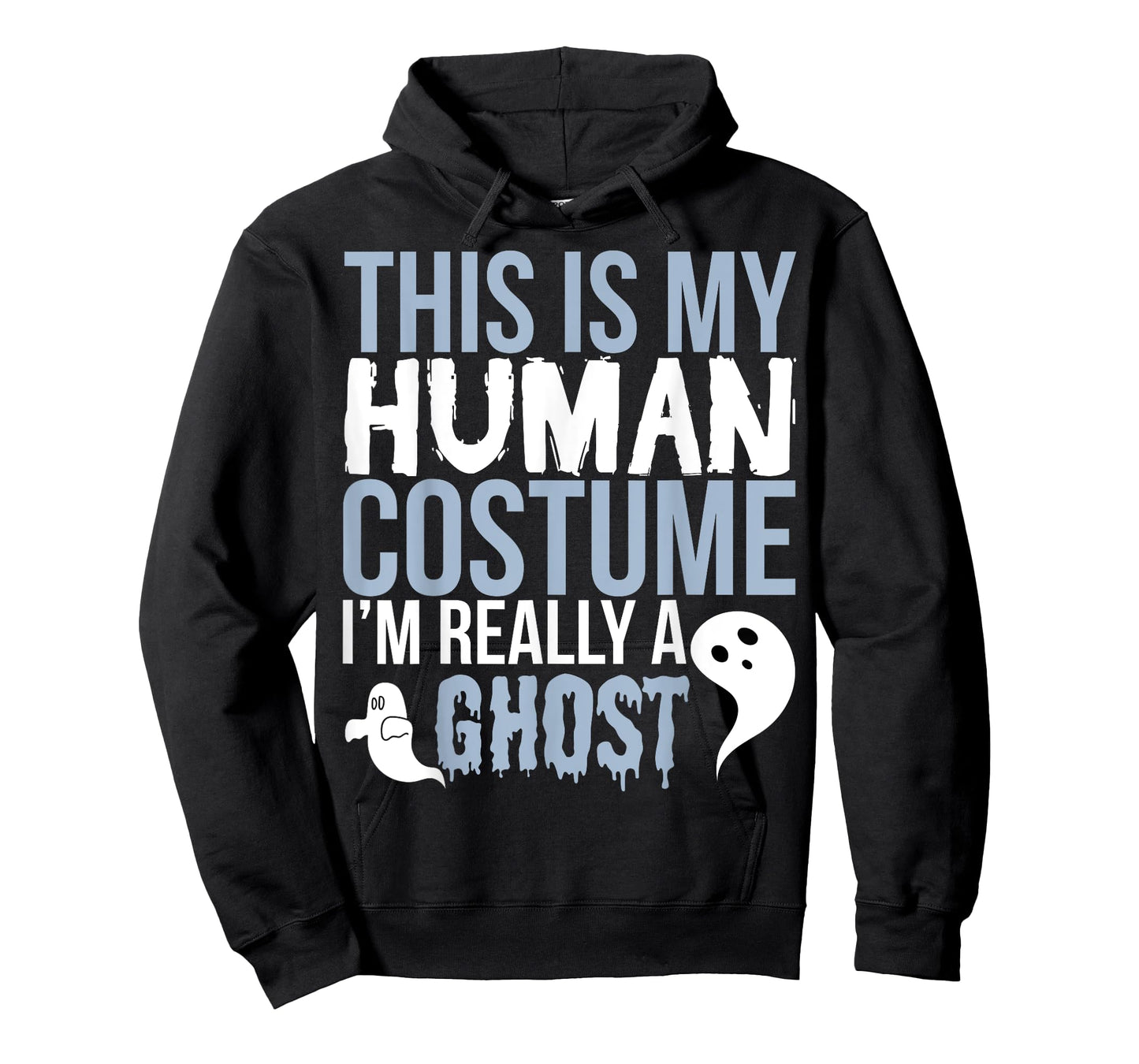 Funny Ghost - This Is My Human Costume T-Shirt