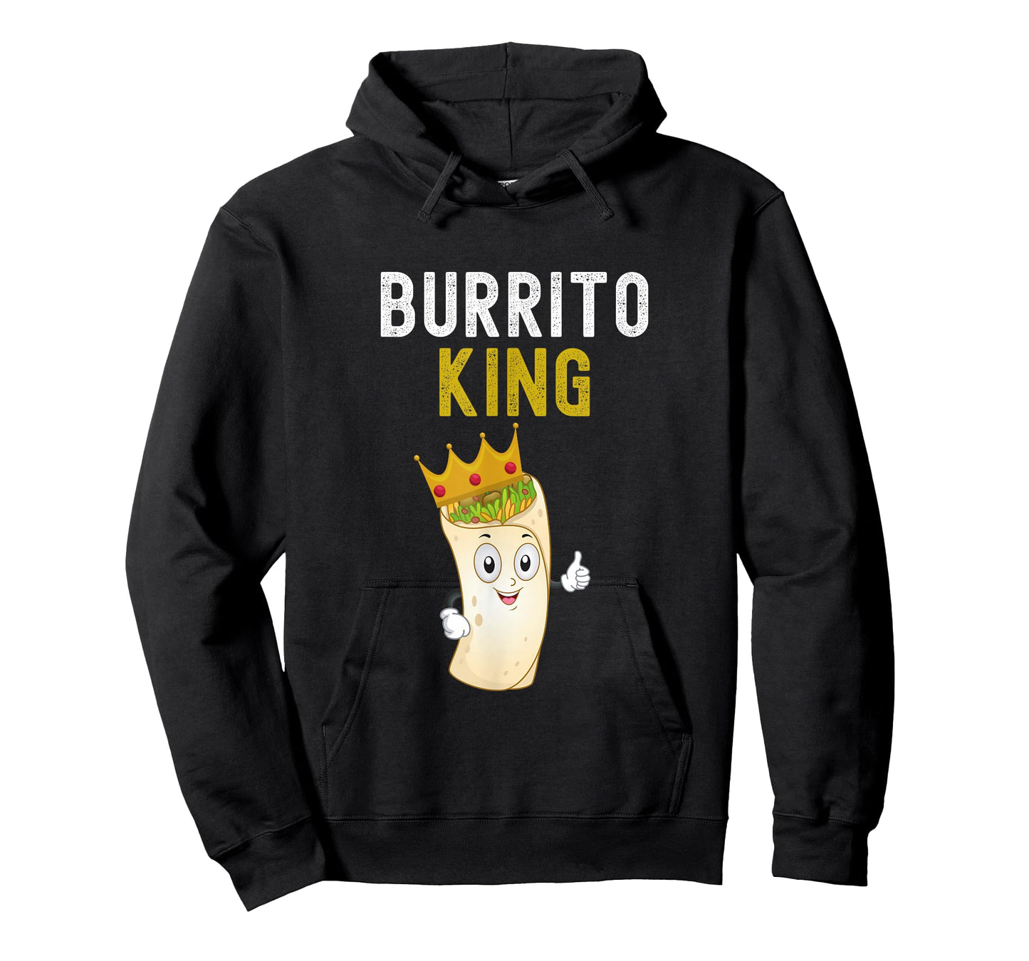 Burrito King Funny Burrito Lover Burrito King Humor T-Shirt