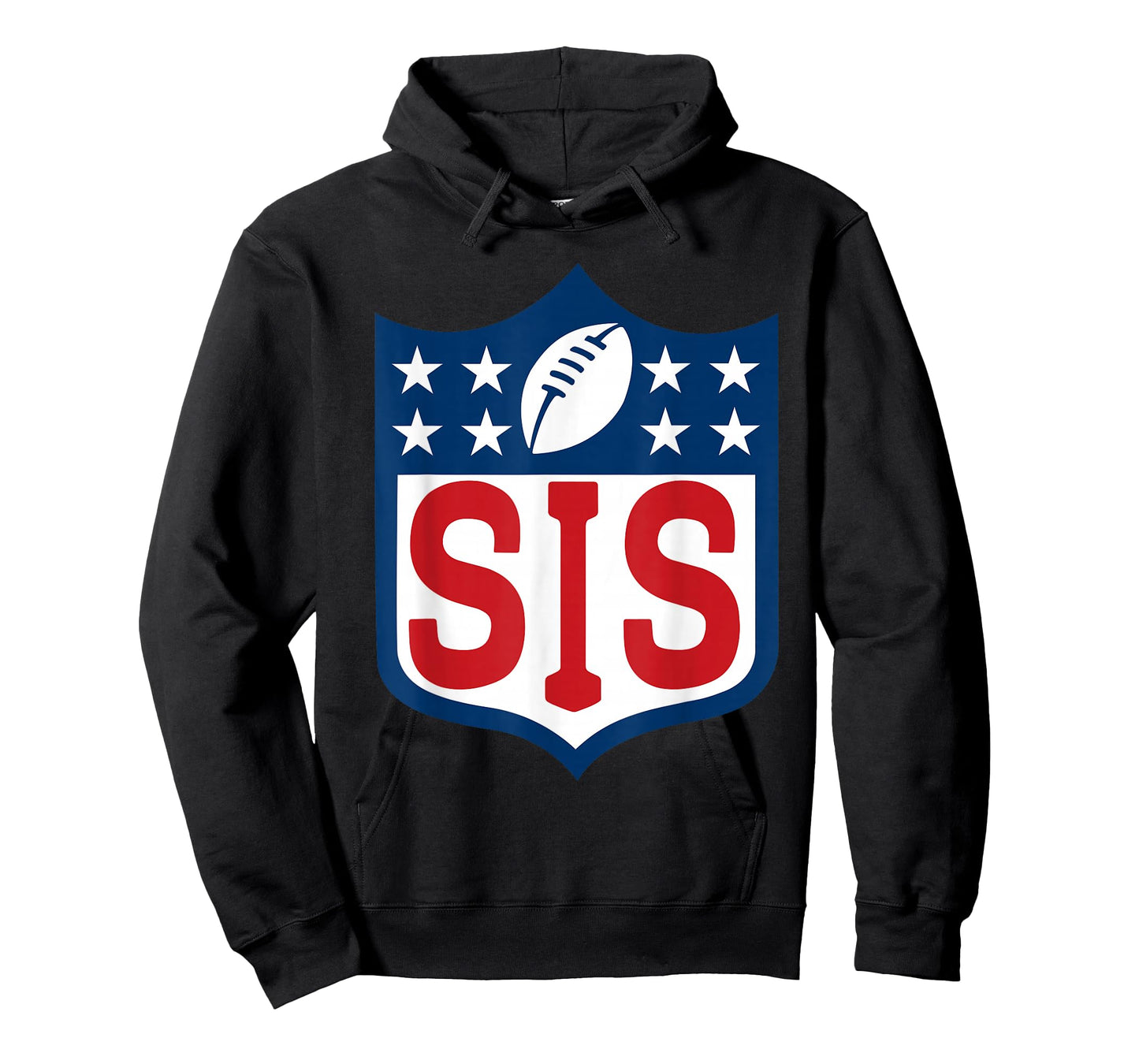 Sis American Football Happy Birthday Family Matching Retro T-Shirt